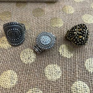 3️⃣ NWOT Stretchy Rings